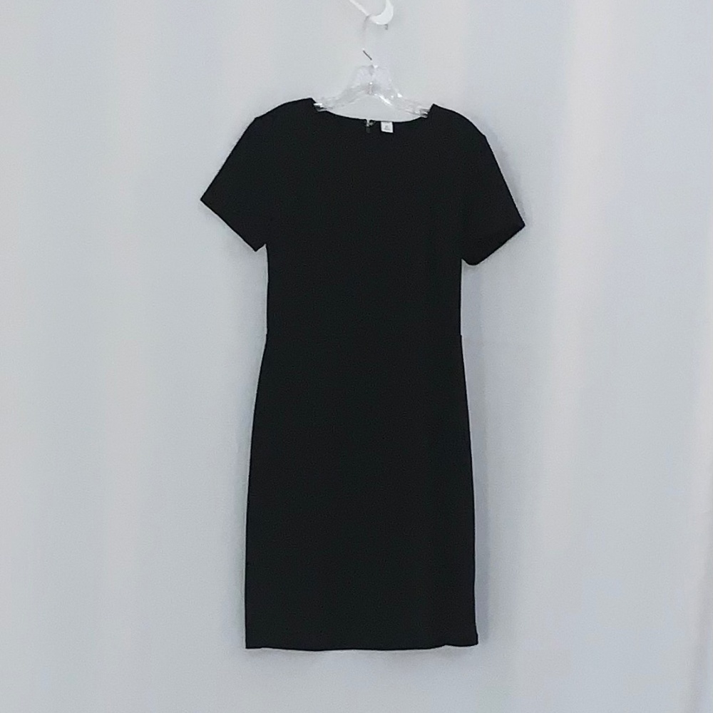 Old Navy Black Knit Short Sleeve Dress